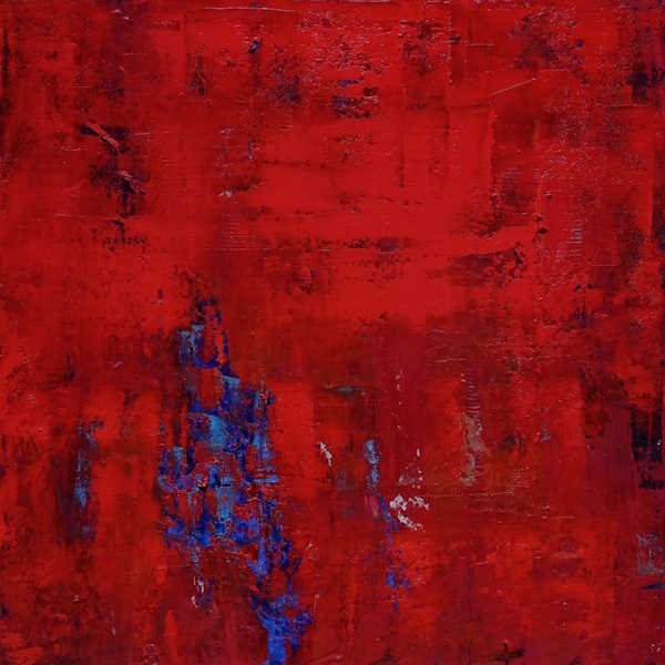 Red into Blue 2 Abstract Art