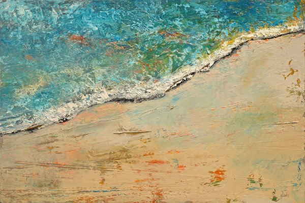 Beach abstract art